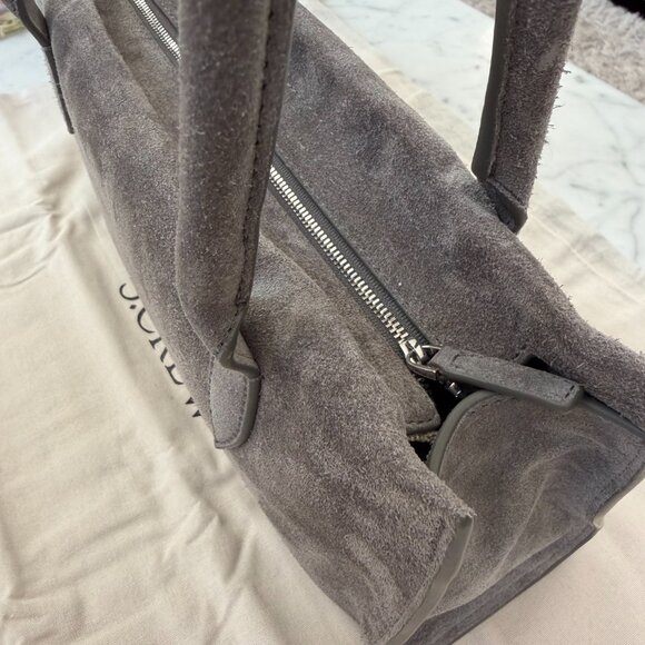J.Crew Berkeley Structured Shoulder Bag in Suede - New - Picture 10 of 14